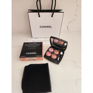 NIB CHANEL LES 4 OMBRES Multi-Effect Quadra Eyeshadow #CORAL TREASURE Spring